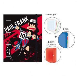 carpeta-ringbook-equipada-paul-frank-boys-papelería-telli