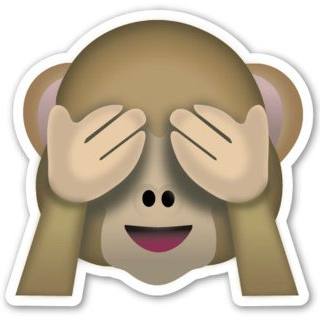 pegatina-emoji-see-no-evil-monkey-papelería-telli