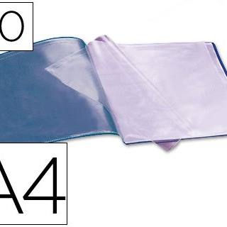 carpeta-liderpapel-escaparate-37912-20-fundas-polipropileno-din-a4-azul-papelería-telli