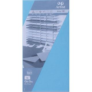 sobre-paq.5-224x114mm-100gm-c6/5-azul-papelería-telli