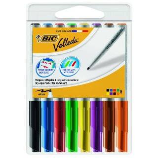 estuche-marcadores-8-colores-pizarra-bic-velleda--papelería-telli