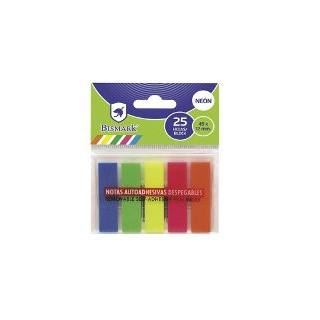 notas-adhesivas-5-colores-bismark-banderitas-fluor-papelería-telli