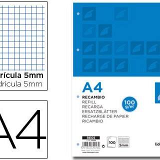 recambio-liderpapel-c5-100grs-100-hojas-colores-papelería-telli