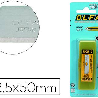 repuesto-cuter-olfa-ancho-12-5mm-blister-de-10-unidades-para-cuter-seguridad-sk-7-papelería-telli