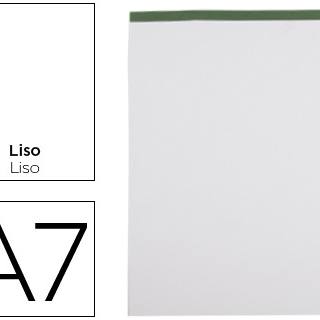 bloc-notas-liderpapel-liso-a7-80-hojas-60-g/m2-perforado-sin-tapa-papelería-telli