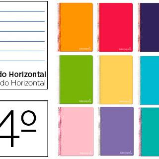 cuaderno-espiral-liderpapel-cuarto-witty-tapa-dura-80h-75gr-rayado-horizontal-8mm-con-margen-colores-papelería-telli