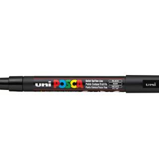 rotulador-posca-pincel-pc3m-negro--papelería-telli