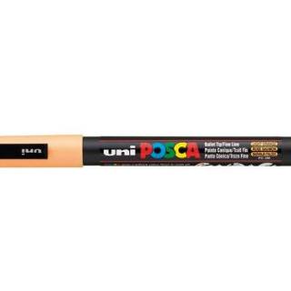rotulador-posca-pincel-pc3m-naranja-claro--papelería-telli