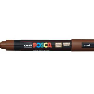 rotulador-posca-pincel-pc5m-marron-papelería-telli