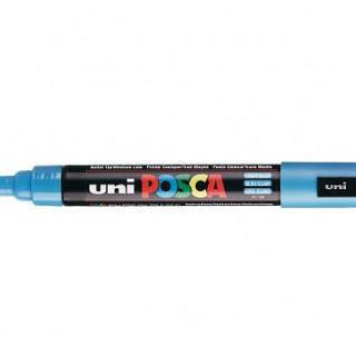rotulador-posca-pincel-pc5m-azul-claro-papelería-telli