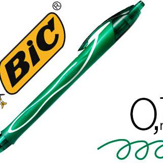 boligrafo-gel-bic-verde-retractil---papelería-telli