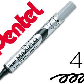 rotulador-maxiflo-pentel-para-pizarra-blanca-color-negro-papelería-telli