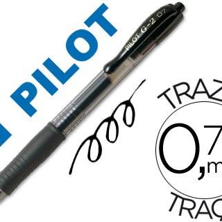 boligrafo-pilot-g-2-negro-papelería-telli