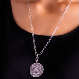 collar-sol-con-cadena-ajustable-en-plateado--papelería-telli
