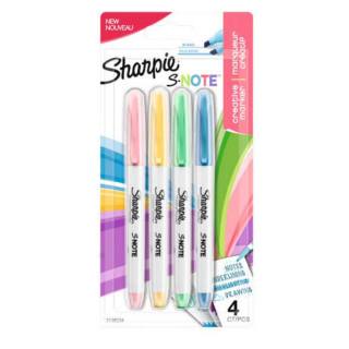 estuche-4-rotuladores-sharpie-s-note--papelería-telli