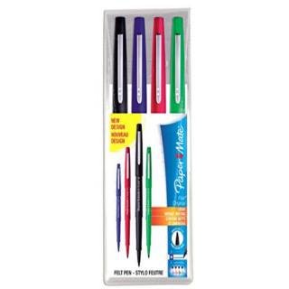 estuche-4-rotuladores-papermate-flair-orginal--papelería-telli