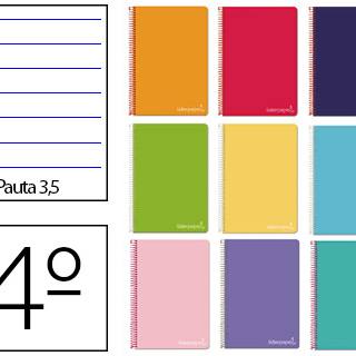 cuaderno-espiral-liderpapel-cuarto-witty-tapa-dura-80h-75gr-pauta-ancha-3-5mm-con-margen-colores-su-papelería-telli