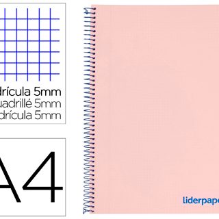 cuaderno-espiral-liderpapel-rosa-a4-micro-wonder-tapa-plastico-120h-90-gr-cuadro-5-mm-5-bandas-4-t-papelería-telli
