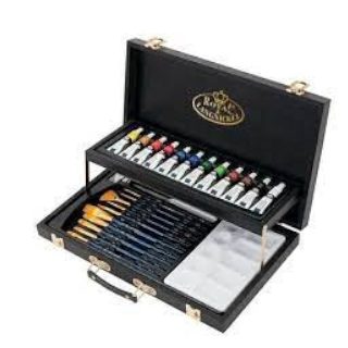 set-pintor-acrylico-2p-madera-papelería-telli