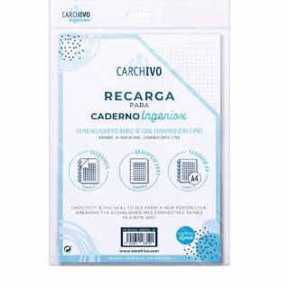 recambio-bloc-ingeniox-a4-cuadros-50-hojas---papelería-telli