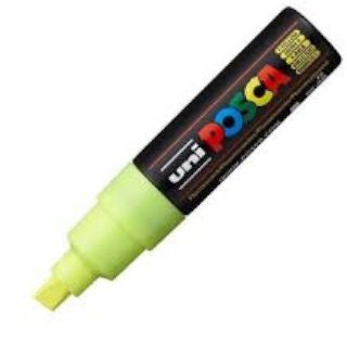 rotulador-posca-pc8k-amarillo-fluor-papelería-telli