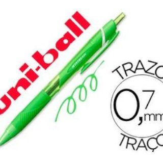 boligrafo-uni-ball-jet-stream-sport-sxn-150c-0-7-verde-claro-papelería-telli