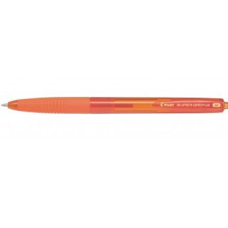 boligrafo-pilot-super-grip-bpgp-8r-m-naranja-papelería-telli