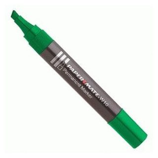 rotulador-papermate-permanente-w10-verde-biselado-papelería-telli
