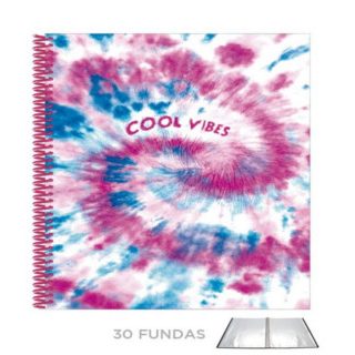carpeta-30-fundas-espiral.-c/goma-rosa-papelería-telli