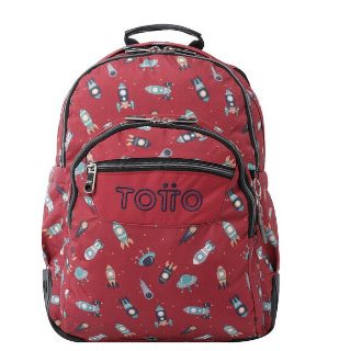 mochila-escolar-totto-estampado-cohetes-crayoles-papelería-telli