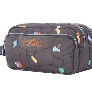 estuche-tres-cremalleras-totto-multiusos-estampado-videojuego-agapec-papelería-telli