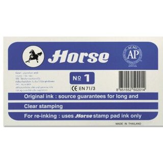 tampon-nº1-azul-horse-papelería-telli