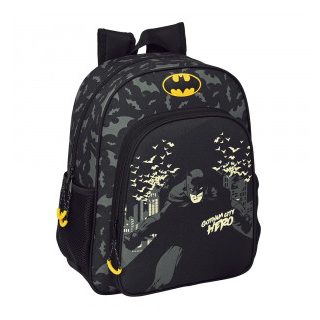 mochila-junior-adaptable-a-carro-batman-hero-papelería-telli