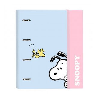 carpeta-4-anillas-35-mm-c/recambio-snoopy-imagine-papelería-telli