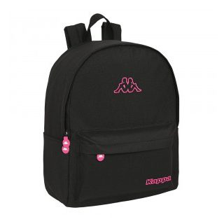 mochila-para-portatil-14-1"-kappa-"black-and-pink"-papelería-telli
