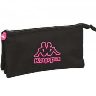 portatodo-triple-kappa-"black-and-pink"-papelería-telli