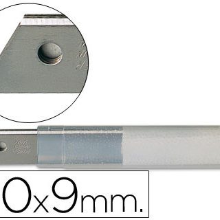 recambio-cutter-estrecho-metalico-q-connect-0-5x9-mm-blister-de-10-cuchillas-papelería-telli