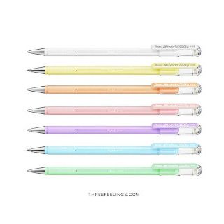 boligrafo-pentel-pastel-hybrid-naranja--papelería-telli