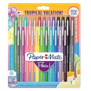 rotulador-paper-mate-flair-tropical-vacation-24-unidades-papelería-telli