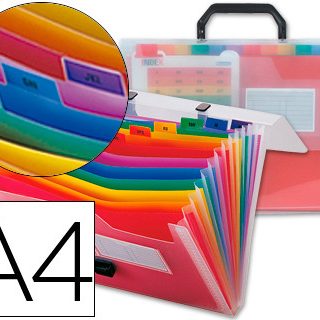 carpeta-liderpapel-clasificador-fuelle-31822-polipro.-a4-transparente-con-asa-spectrafile-26-dpto-papelería-telli