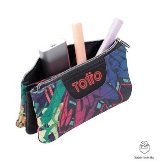 estuche-tres-cremalleras-totto-tablero-graffiti-papelería-telli