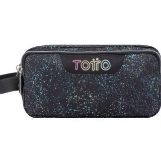 estuche-tres-cremalleras-totto-tablero-salpicado-color-papelería-telli