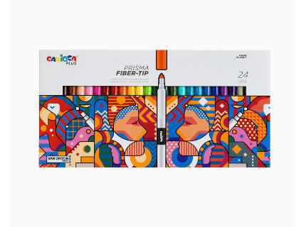 rotuladores-carioca-plus-prisma-24-uds-papelería-telli