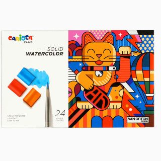 acuarelas-carioca-plus-solid-watercolors-24-uds-papelería-telli