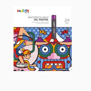 ceras-carioca-plus-pasteles-al-oleo-24-uds-papelería-telli