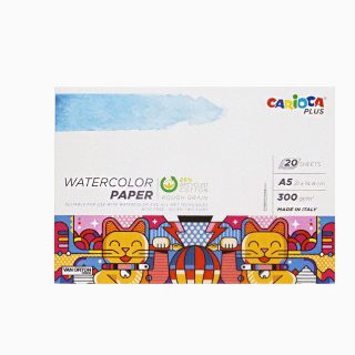 bloc-papel-para-acuarelas-a5-20-hojas-300-grs-papelería-telli