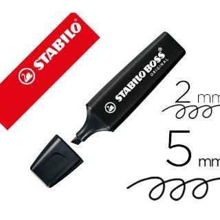 rotulador-stabilo-boss-fluorescente-70-nature-color-negro-papelería-telli
