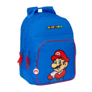 mochila-doble-adapt.carro-super-mario-"play"-papelería-telli