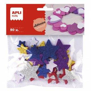 b.formas-eva-adh.-purp.estrell-color-50u-papelería-telli