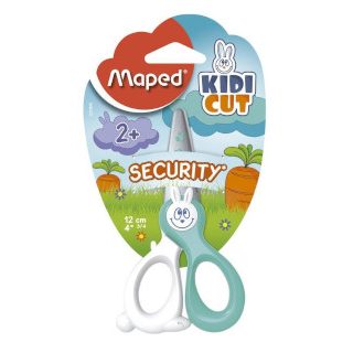 tijera-kidicut-conejo-12-cm-fibra-de-vidrio-papelería-telli